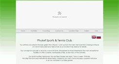 Desktop Screenshot of phuketsport.com